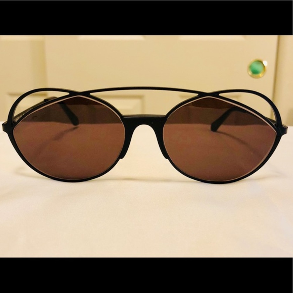 New Veronika Wildgruber Funky Matte BK Sunglasses